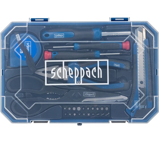 Набор инструментов Scheppach 27 предметов Sch-2271K(64714)
