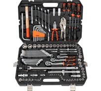 Набор инструмента Gigant 1/2, 1/4 и 3/8 дюйма с 6-гранными головками, 142 предмета GAS-142