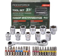 Набор инструментов RockFORCE 31 предмет 1/4 RF-2311-5(64708)