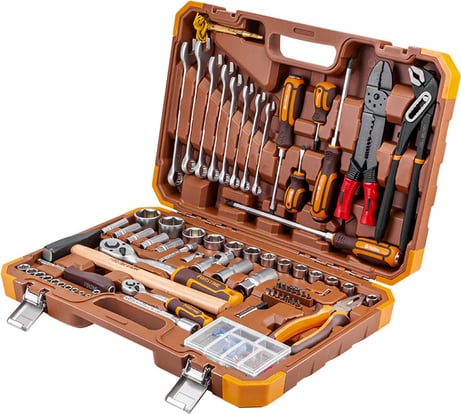 Набор инструментов FORSTIME 99 предметов 1/4, 1/2 FT-4992-5(59232)