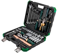 Набор инструментов Rockforce 74 предмета 1/4'', 1/2'' (6 граней) RF-4742-5(64610)