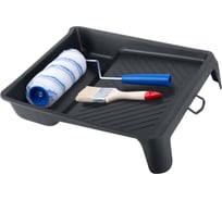 Набор малярный MOS Универсальный № 2 (ванночка 270х270 мм + валик полиакрил 150 мм + кисть 50 мм) 03051М