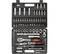 Набор инструмента автомобильный КУРС 94 шт. CrV 1/2+1/4 65204