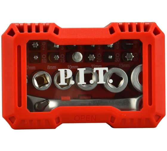 Набор бит P.I.T. 24шт ASET04-0024
