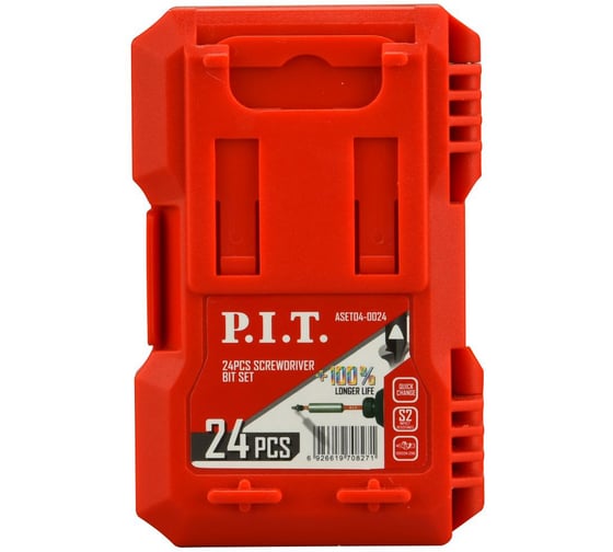 Набор бит P.I.T. 24шт ASET04-0024