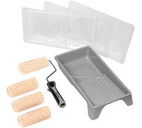 Набор малярный Rollingdog SUPER-MICRO (9 предметов) резьба, серия Professional 70290