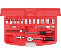 Набор торцевых головок и принадлежностей Ceta Form 1/4 18 предметов, C00-18PH2
