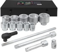 Набор инструментов Rockforce 15 предметов 1''6гр.(36,41,46,50,55,60,65,70,75,80мм),в метал. кейсе RF-8141-5(64503)