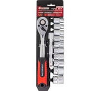 Набор инструментов 12 предметов Forcekraft головки (10-15, 17, 19, 22, 24мм) с трещоткой и удлинителем, 1/2 FK-012-5 MSA(65805)