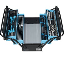 Набор инструмента AIST 62 предмета, в раздвижном мет. ящике PRO (2 пуст. ячейки) 0-941062 00-00026527