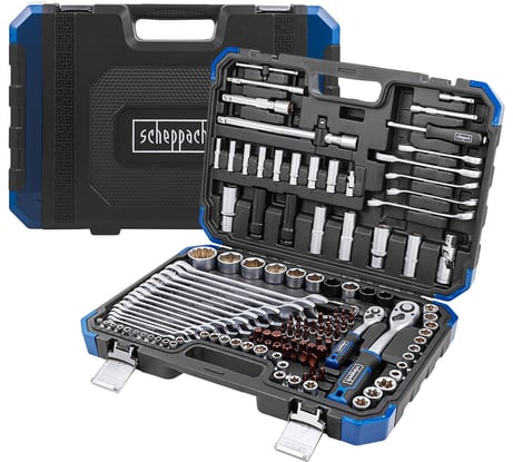 Набор инструментов Scheppach 125+6 предметов Sch-41252-5/Premium/(64484)