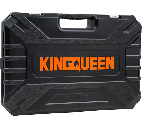 Набор инструментов KINGQUEEN 222 предмета, 72 зуба, WIB-274