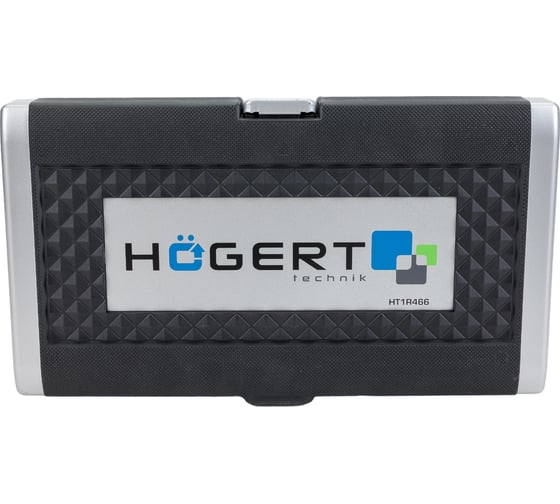 Набор бит с трещоткой HOEGERT TECHNIK 37шт. HT1R466