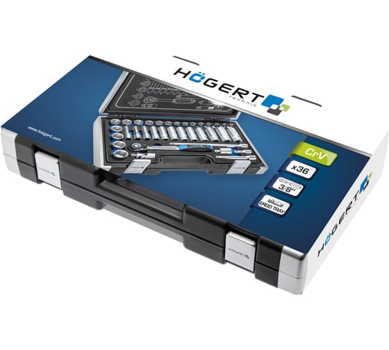 Набор инструментов HOEGERT TECHNIK 36 шт., 3/8 HT1R465