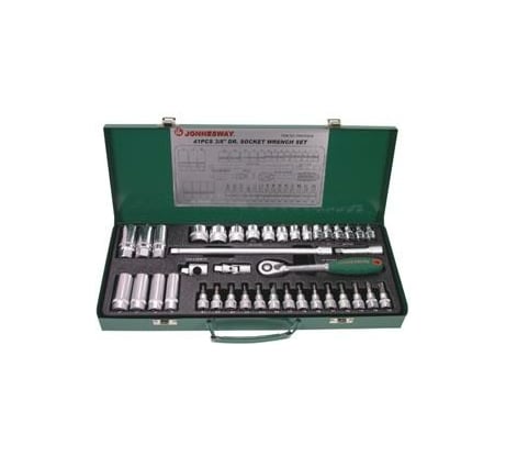 Набор торцевых головок 3/8"DR 6-24 мм Jonnesway S04H3141S