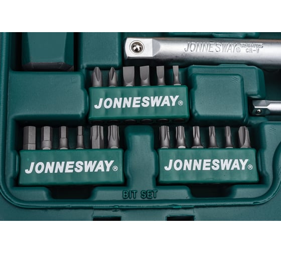 Универсальный набор торцевых головок 1/4"DR 6-13 мм и 1/2"DR 12-24 мм Jonnesway S04H52460S