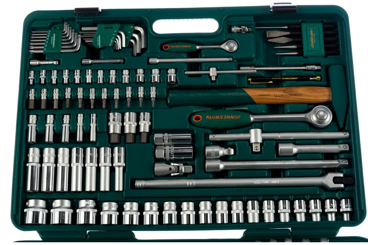  инструментов Jonnesway S04H524128S, 128 предметов - выгодная цена .