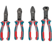 Набор усиленного шарнирно-губцевого инструмента 4шт TOTAL THT2CK241S