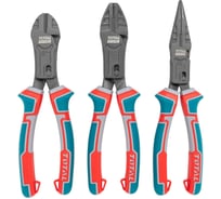 Набор усиленного шарнирно-губцевого инструмента 3шт TOTAL THT2CK231S