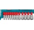 Набор головок 1/4" с трещоткой 27шт TOTAL THT141271 6