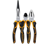 Набор 3 в 1 DINGQI плоскогубцы, кусачки, длинногубцы, сталь CR-V, 23002