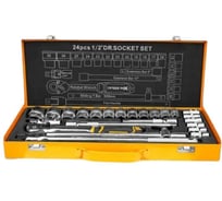 Набор головок и принадлежностей DINGQI 6-24, 27, 30, 32 мм, 24 шт 14001