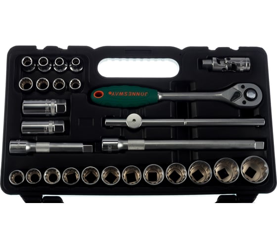 Набор торцевых головок Super Tech 1/2"DR Jonnesway S68H4127S