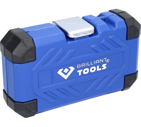 Набор торцевых ключей Brilliant Tools 1/4'', 46 шт BT020046