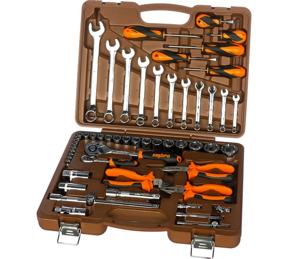 Набор инструмента Ombra OMT55S 4-32 мм 1/4" и 1/2"DR