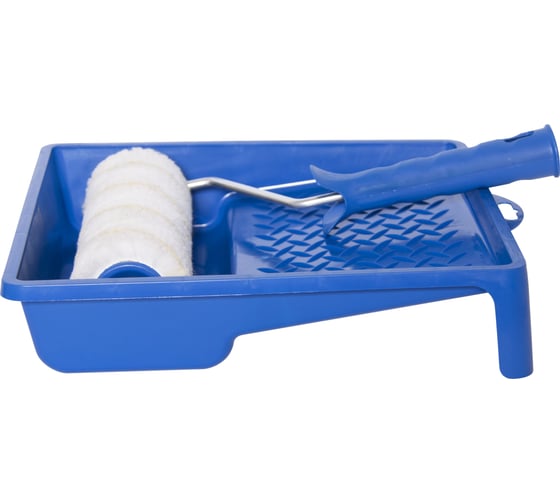 Набор KORVUS валик в сборе, полиэстер, 180 мм, ванночка 0702009 Лк-00005172 1