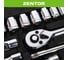 Набор торцевых головок Zentor 1/ 2", 46 шт. ZT23202 6