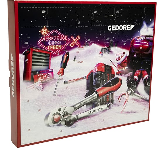 Набор инструмента GEDORE RED Адвент Календарь на 2021 3304899