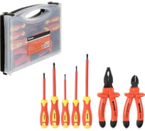 Набор диэлектрического инструмента ЕРМАК диэлектрический, высоковольтный до ~1000В, 7предм. ЕРМАК 439-004