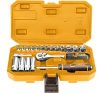 Набор инструментов INGCO 1/4 20 пред., INDUSTRIAL HKTS14201