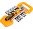 Набор головок INGCO 3/8 с трещоткой 12 шт, INDUSTRIAL HKTS38122 4