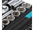 Набор слесарных инструментов BARTEX 1/2, 1/4, 6-гранный, сталь, кейс, 94 пр 319902 3