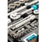 Набор слесарных инструментов BARTEX 1/2, 1/4, 6-гранный, сталь, кейс, 94 пр 319902 6