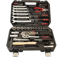 Набор 56 предм. CNIC JS-BT56 торцевые головки 1/2, ключи, отвертки, вставки CrV в кейсе 76383