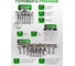 Набор инструментов Rockforce 222 предмета 1/4, 3/8, 1/2 RF-42222-5(63437) 4