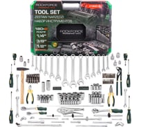 Набор инструментов Rockforce 180 + 2 предмета 1/4, 3/8, 1/2 RF-41802+2(63204)