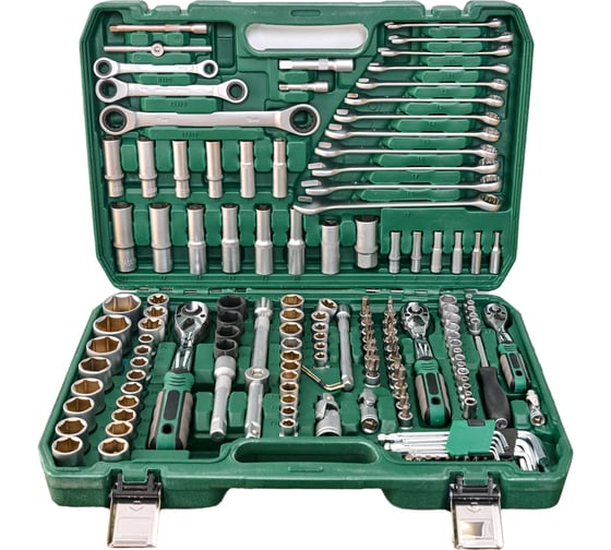 Набор инструментов HAUSKRAFTER для авто, для ремонта дома 151 предмет 2041394488072 1