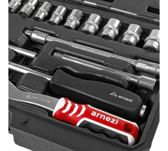 Набор инструментов Arnezi 1/4" 46 предметов DR R0900046