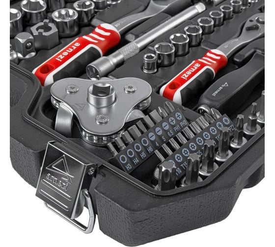 Набор инструментов Arnezi 1/4"DR, 1/2"DR, 3/8" 127 предметов DR R0900127
