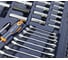 Набор инструмента 1/2" 1/4" 3/8" 6-гранный 218пр. в кейсе LIGE LG-S1218 3