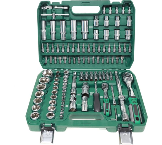 Набор инструментов для авто, для ремонта дома HAUSKRAFTER 108 предметов 2044983937852 1