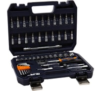 Набор торцевых головок 1/4" 6-гранный 49пр. в кейсе LIGE LG-S2049