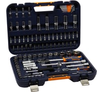 Набор торцевых головок 6-гранный LIGE 1/2" 1/4" 97 пр. в кейсе LG-S1097 398921