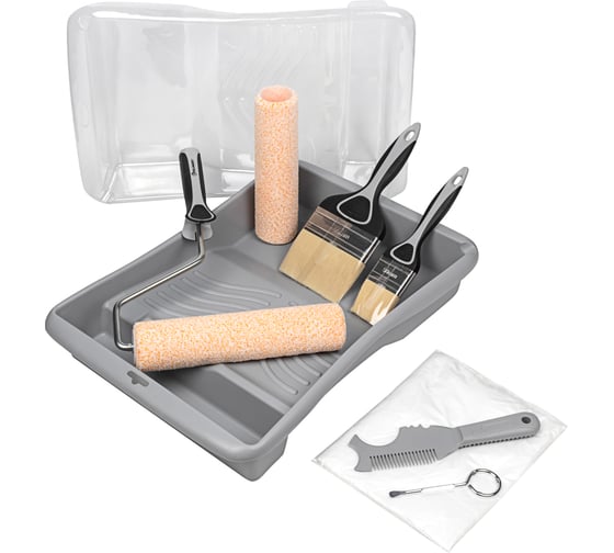 Набор малярный Rollingdog  11 предметов, резьба, серия Professional 70301 1