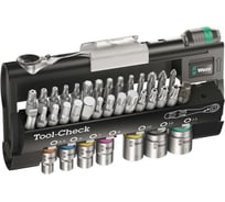 Набор бит и головок с трещоткой WERA Tool-Check Automotive 1, 38 предметов WE-200995