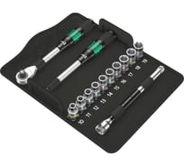 Набор с трещоткой Wera, Zyklop Hybrid 1/2" 13 предметов WE-004090